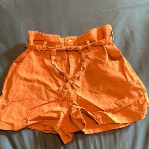 Orange shorts